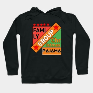 Family group christmas pajama Hoodie